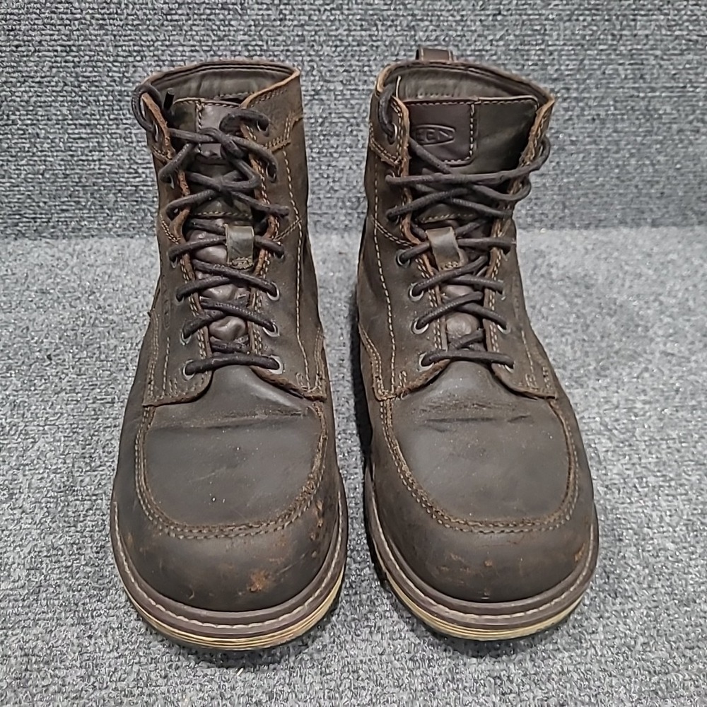 KEEN Utility Men's San Jose 6" Alloy Toe Waterproof Work Boot Size 9 EE * Flaw - Picture 2 of 14